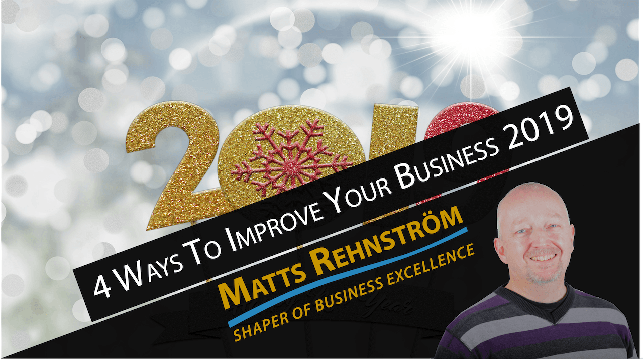 Image for  "4 Ways to Improve Your Business in 2019 (BV33)"