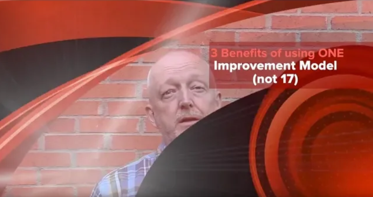 Image for  "3 Benefits of Using ONE Improvement Model (Not 17!) BV14"
